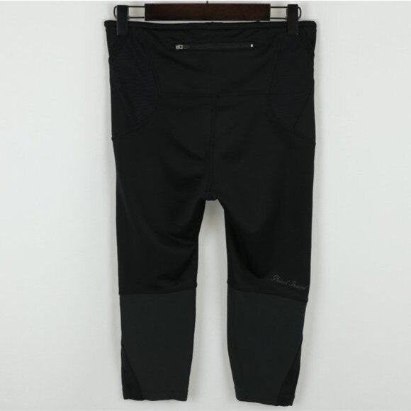 Pearl Izumi Women's Medium Black Mid Rise Crop Activewear Leggings - Picture 3 of 10